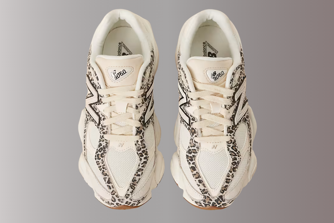 NB 9060 Leopard Print in Beige